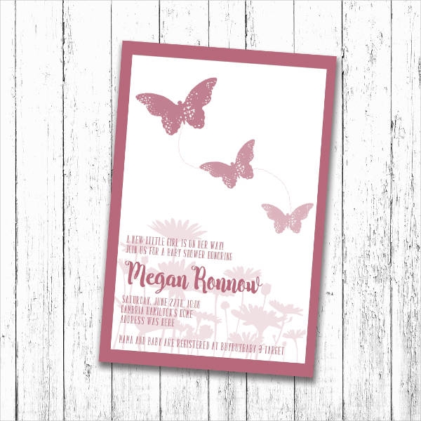 Butterfly Invitation Templates 10 Free PSD Vector AI EPS Format 