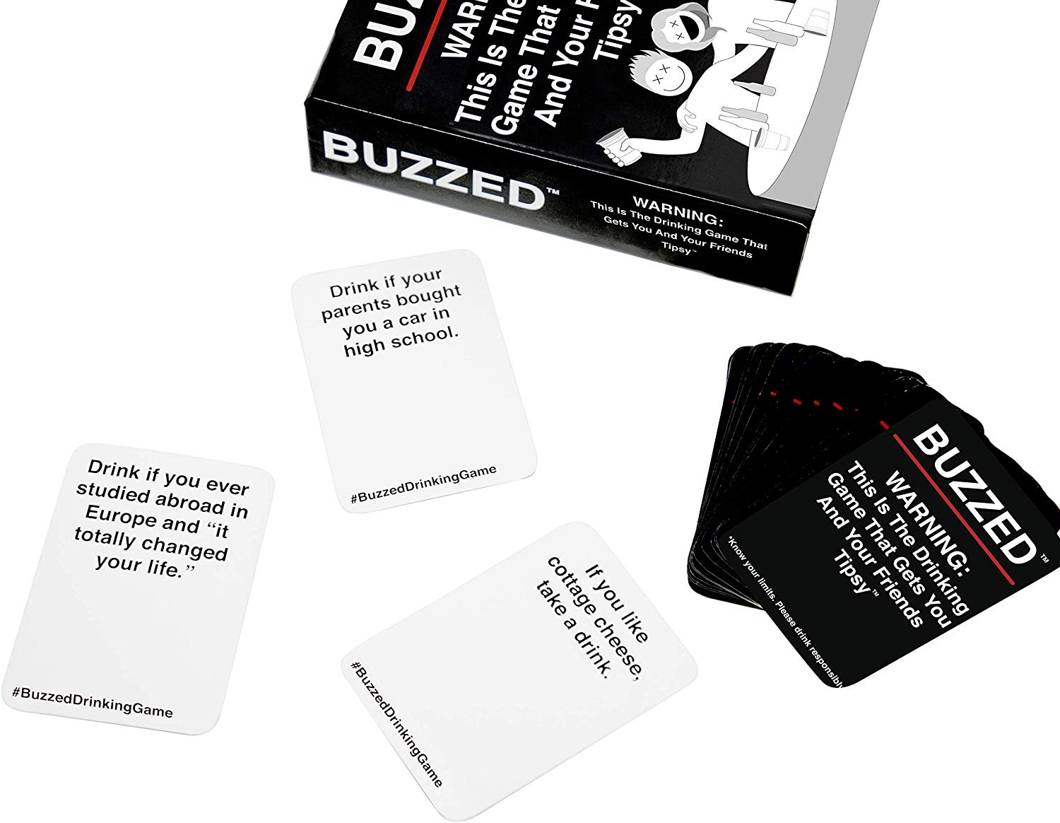 Buzzed Drinking Game Cards Printable Upfjs