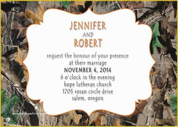 Camouflage Invitations Template Free Of Wedding Invitation Templates 