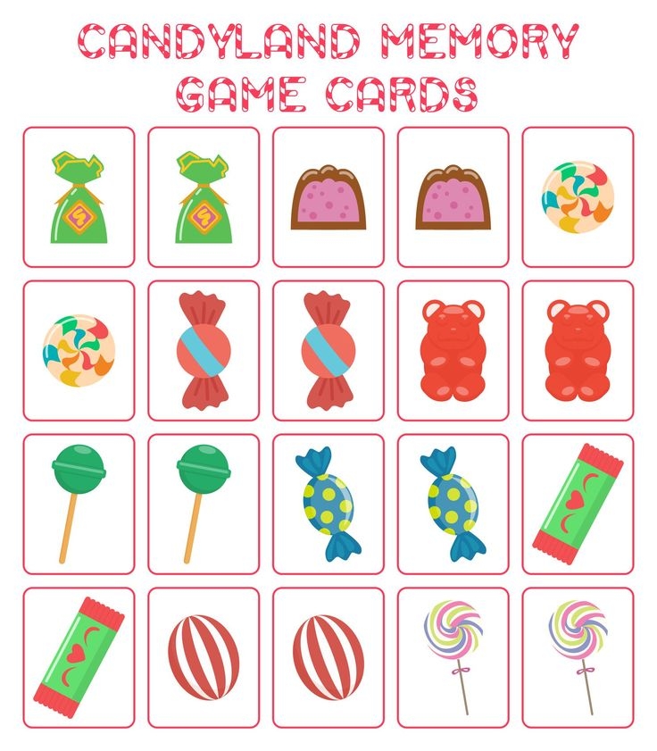 Candyland Game Cards 10 Free PDF Printables Printablee Candyland