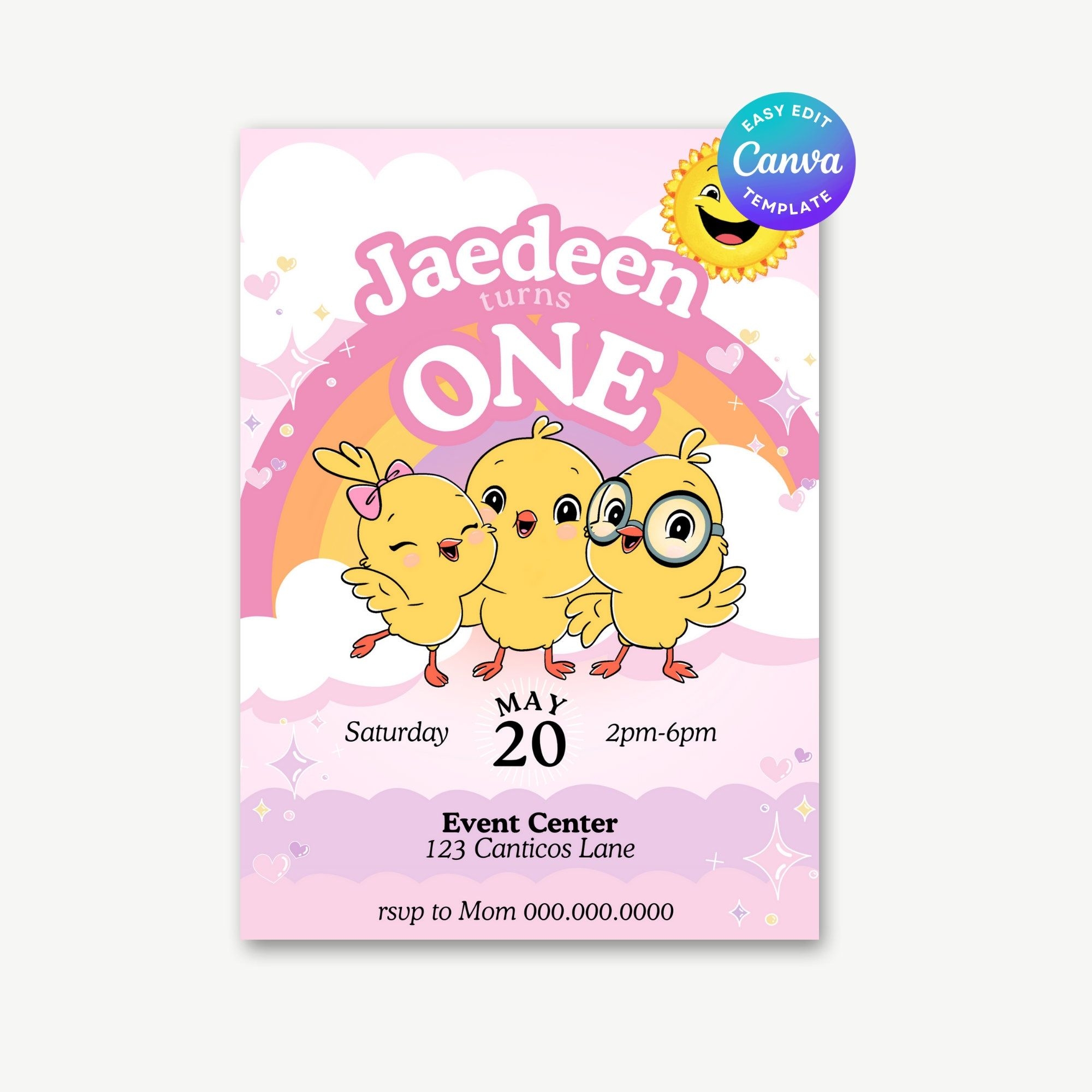 canticos invitation template