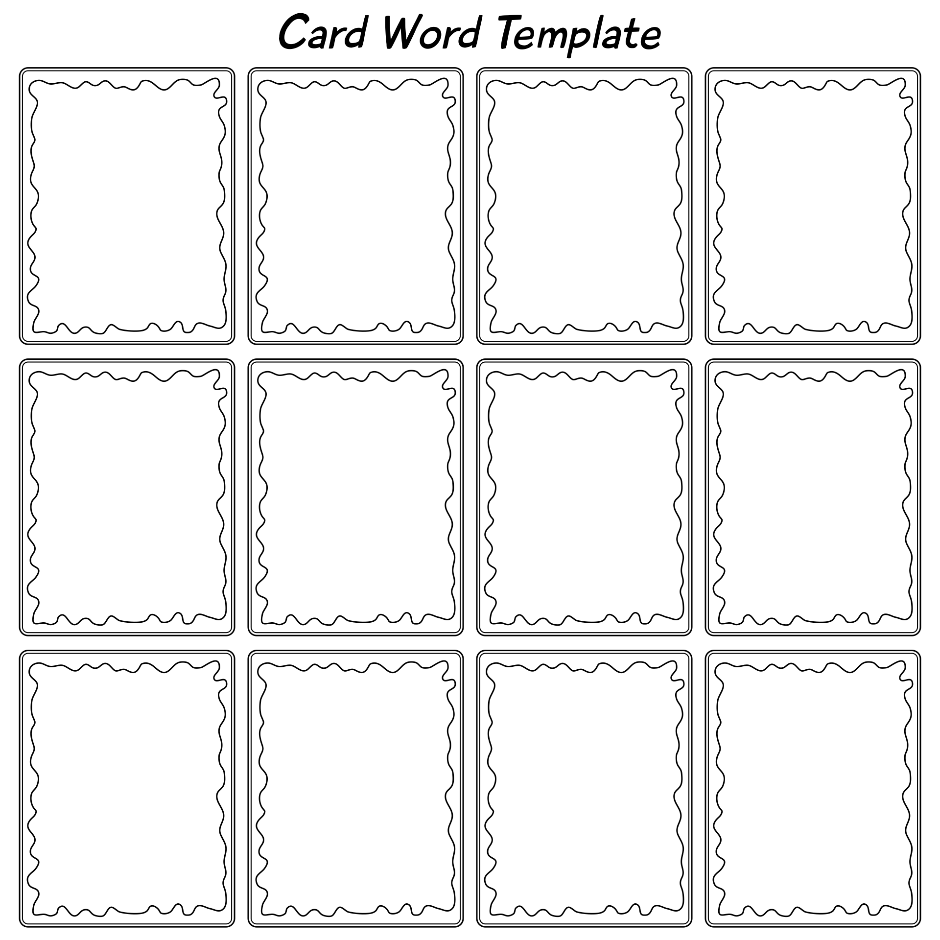 printable card game