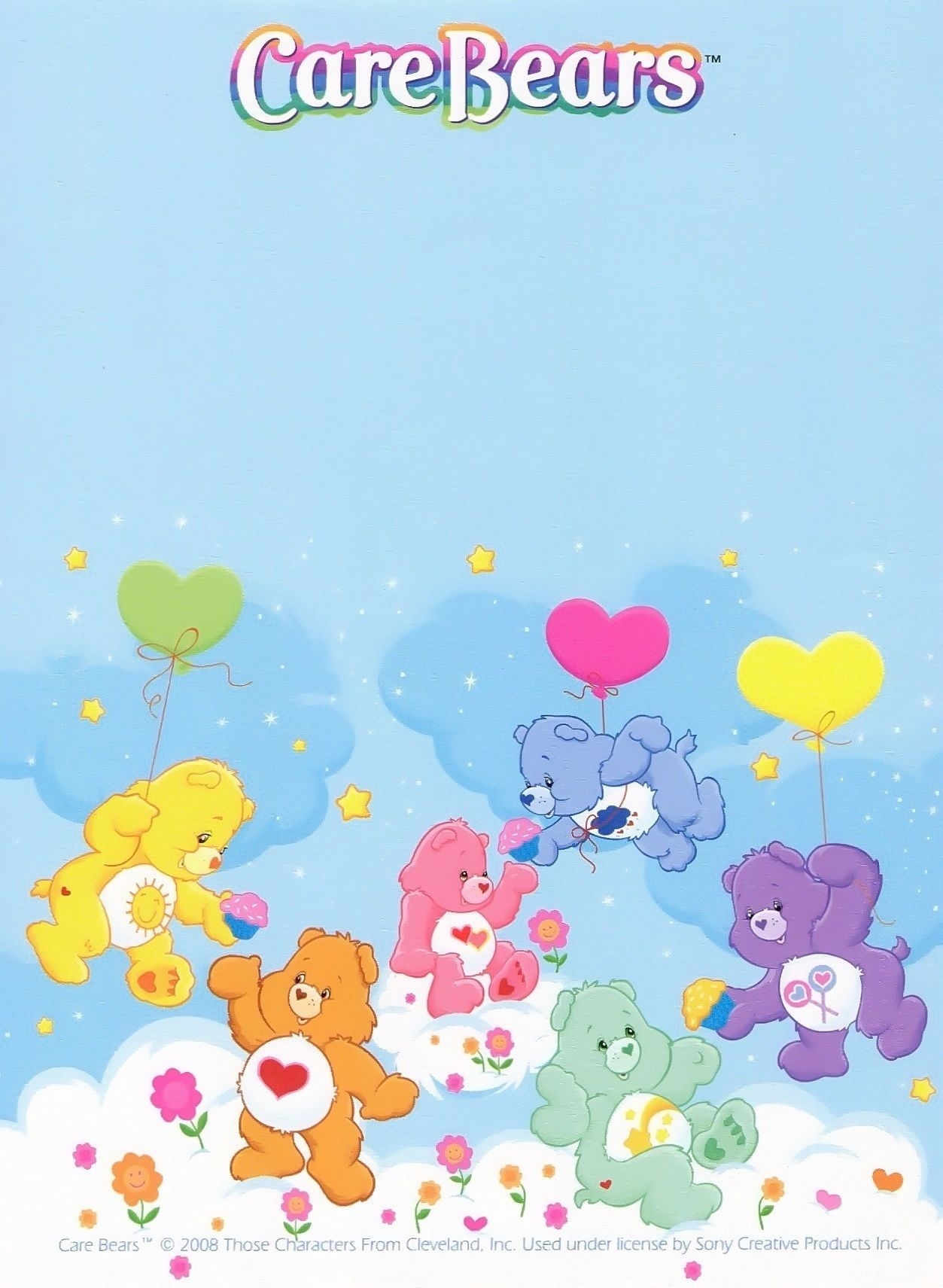 Care Bear Invitation Template