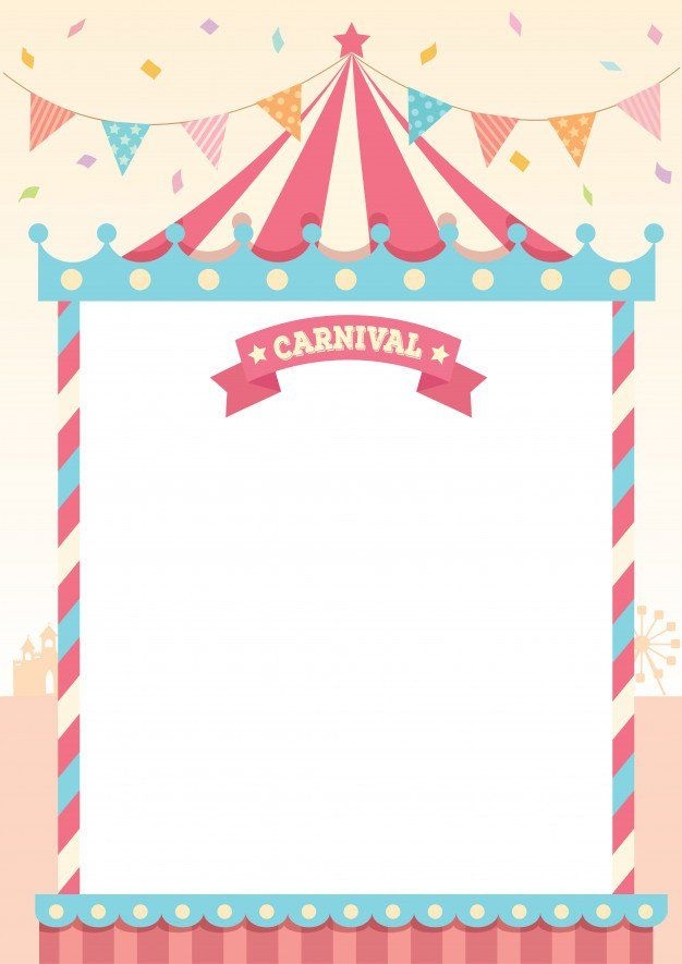 Carnival Invitation Template