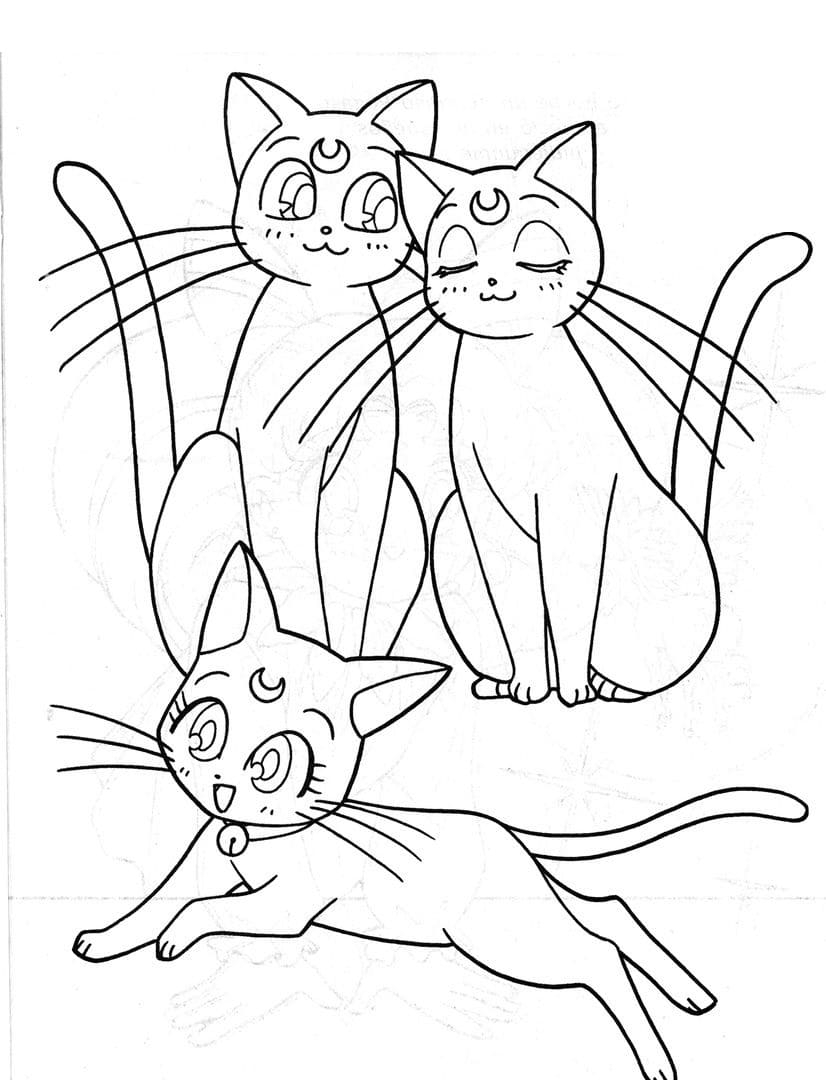 Sailor Moon Coloring Page