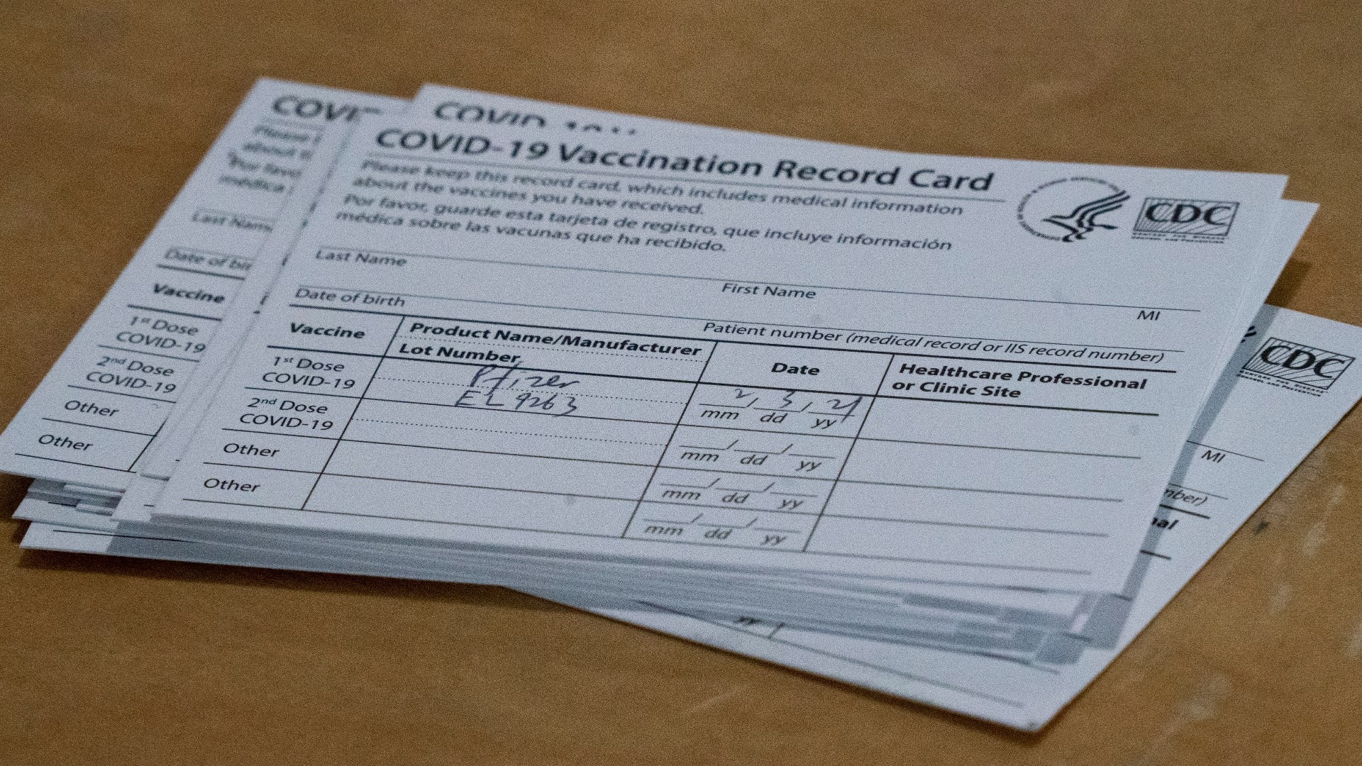 CDC Coronavirus Vaccine Card What You Need To Know 11alive