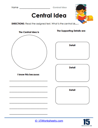 Central Ideas Worksheets 15 Worksheets Worksheets Library