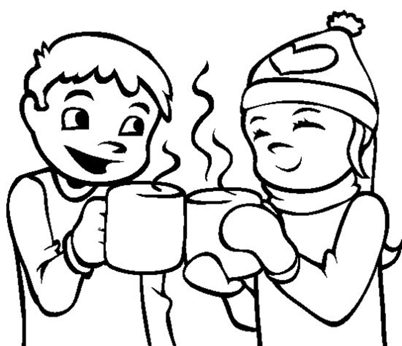 Chocolate Coloring Page Coloring Home