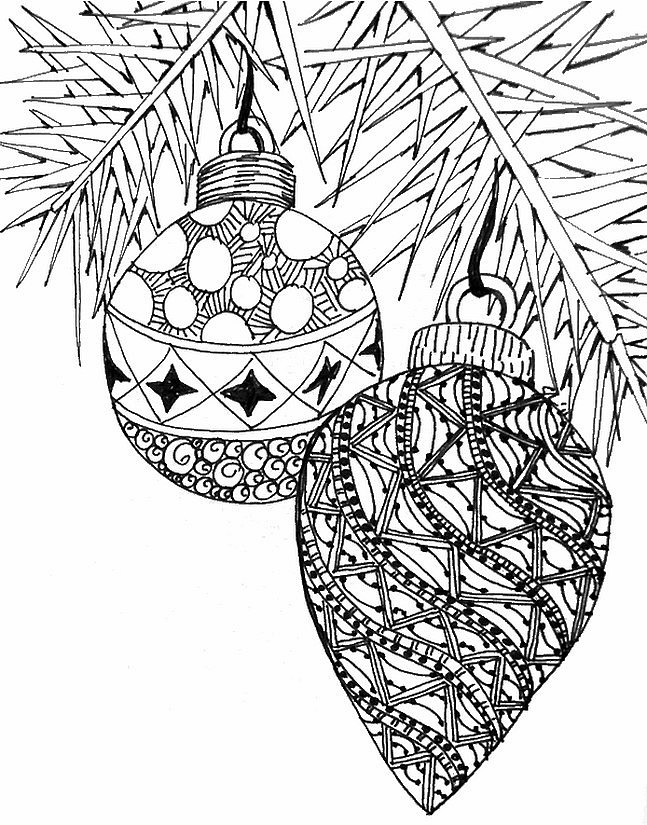 Christmas Adult Coloring Pages Coloring Nation