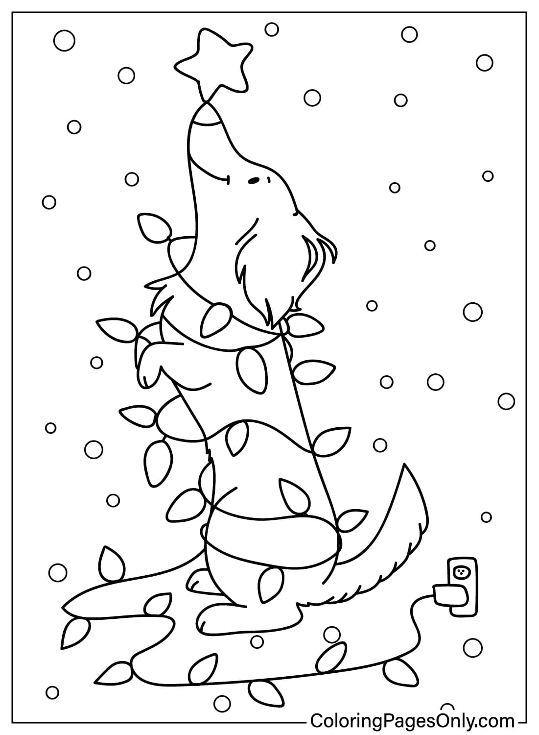 coloring pages christmas printable free