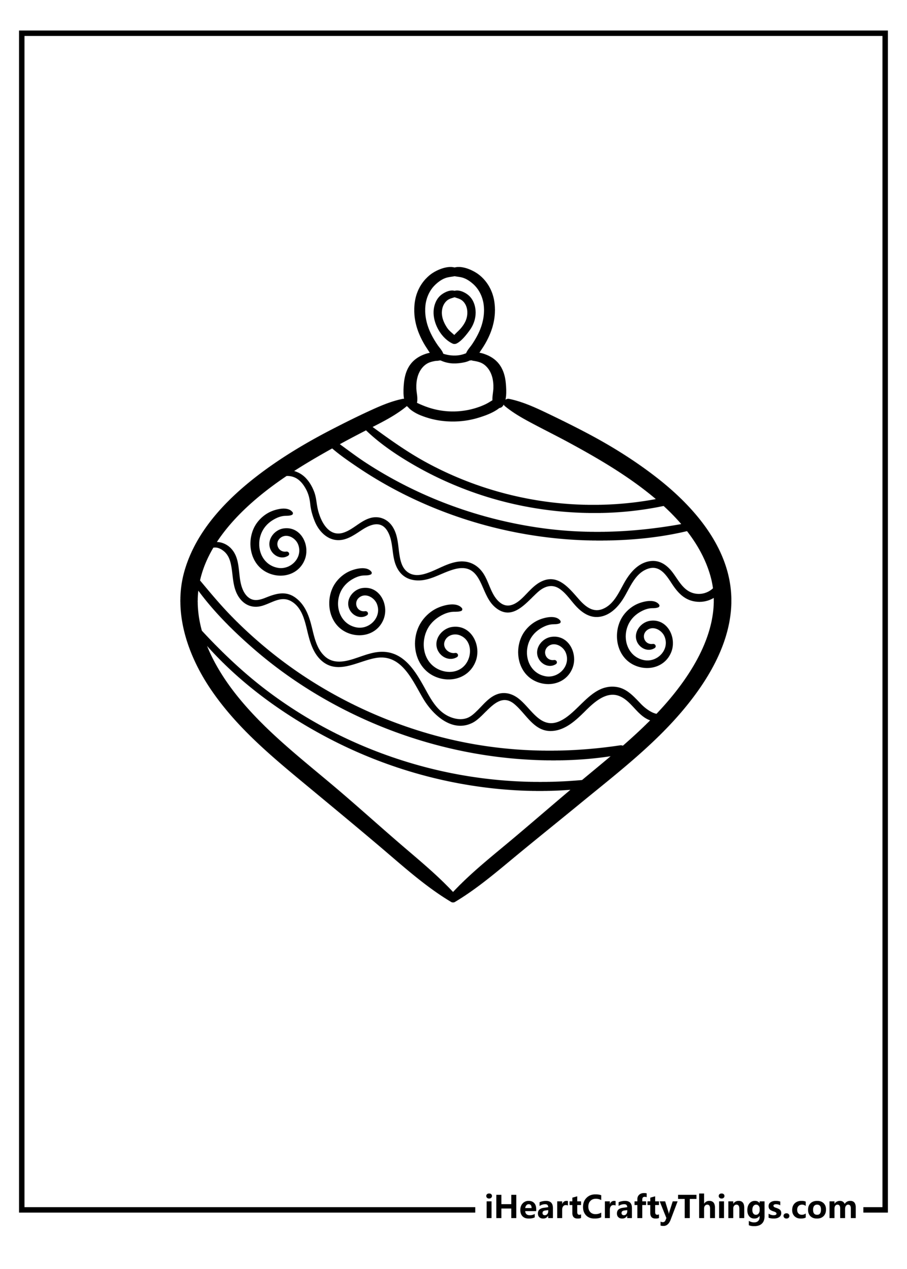 Ornament Coloring Page