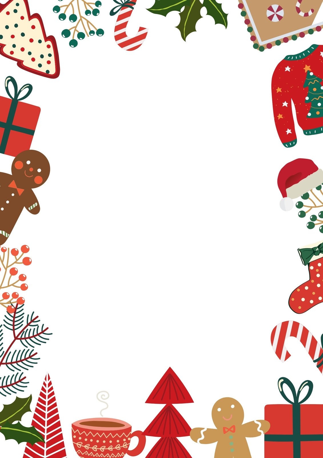 Christmas Templates Free Printable FREE Printable A Z
