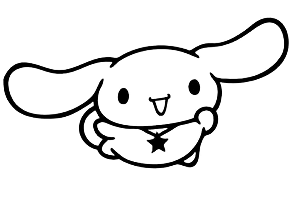 Cinnamoroll From Sanrio Coloring Page Free Printable Coloring Pages 