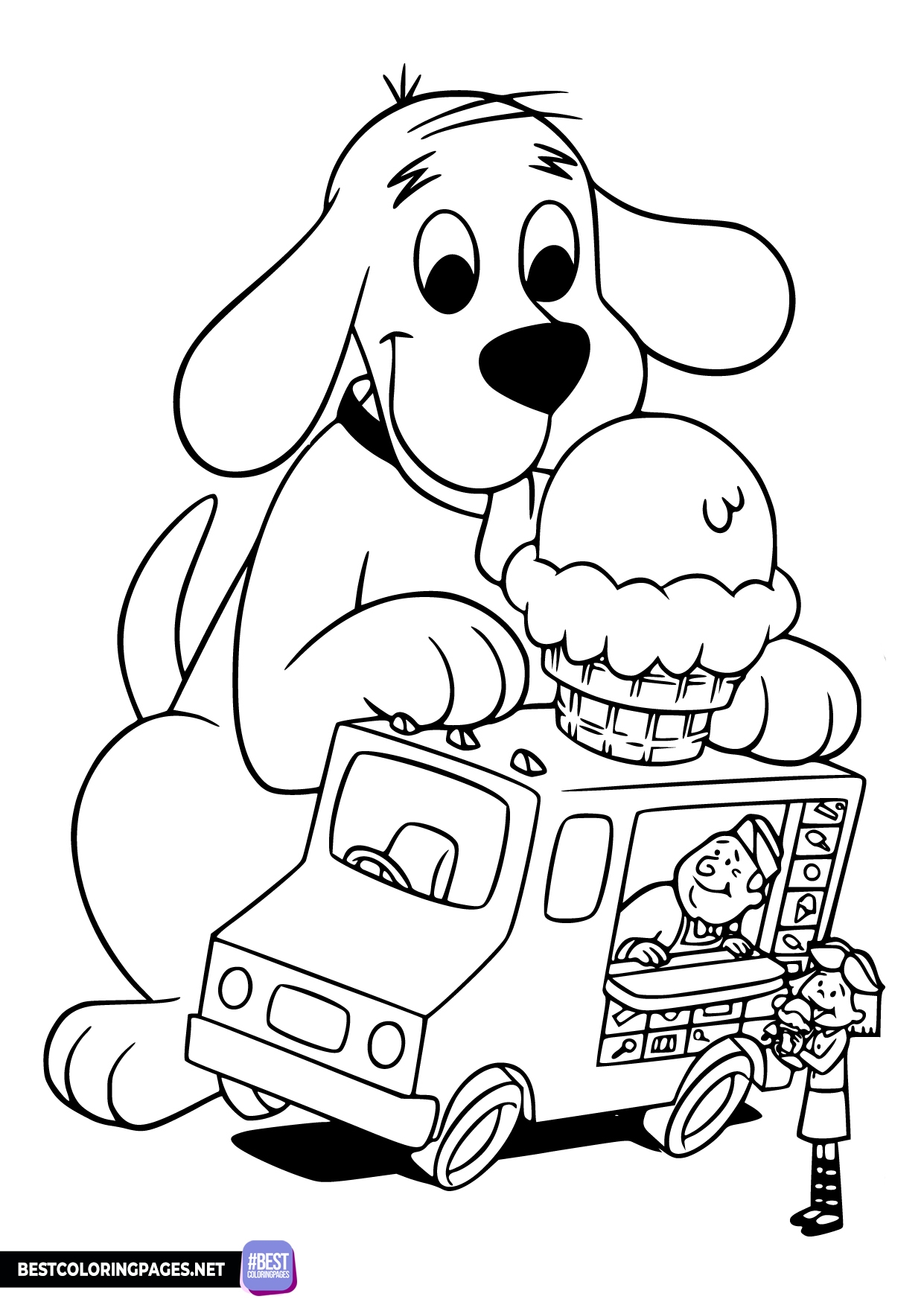 Clifford Coloring Pages