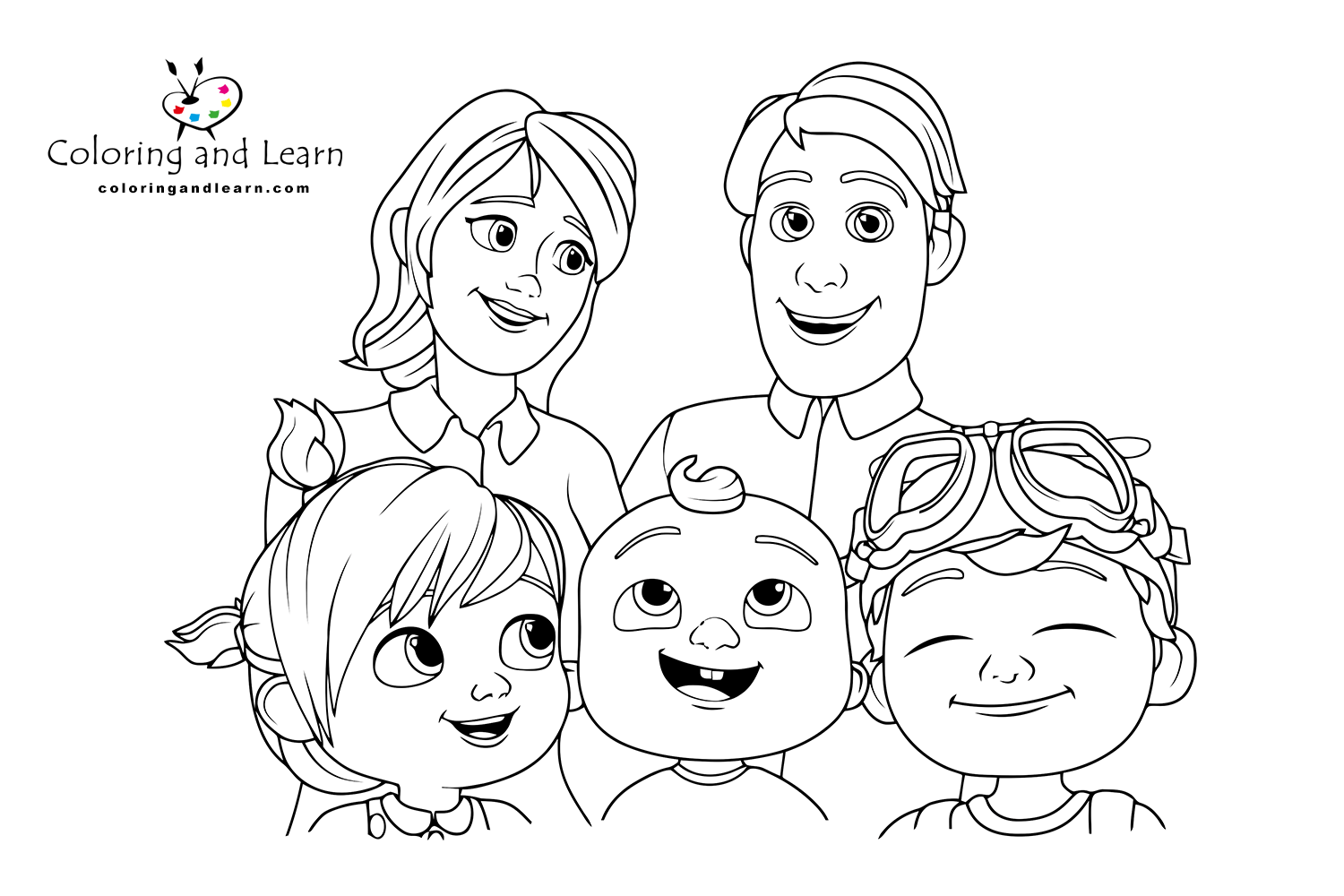 CoComelon Coloring Pages FREE 2024 Coloring And Learn