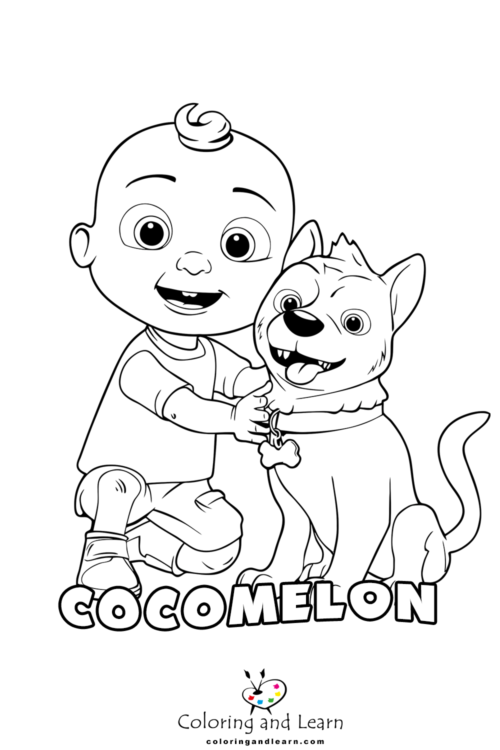 cocomelon coloring pages free