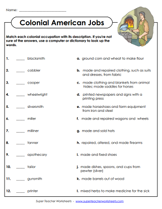 Colonial America Worksheets 13 Colonies Worksheets Library
