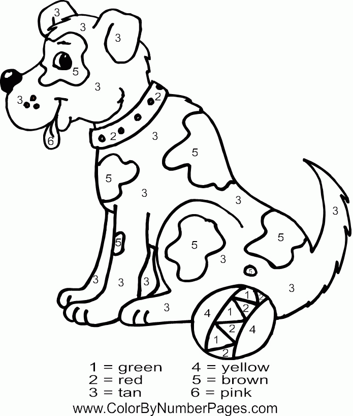 Coloring Pages Color By Number