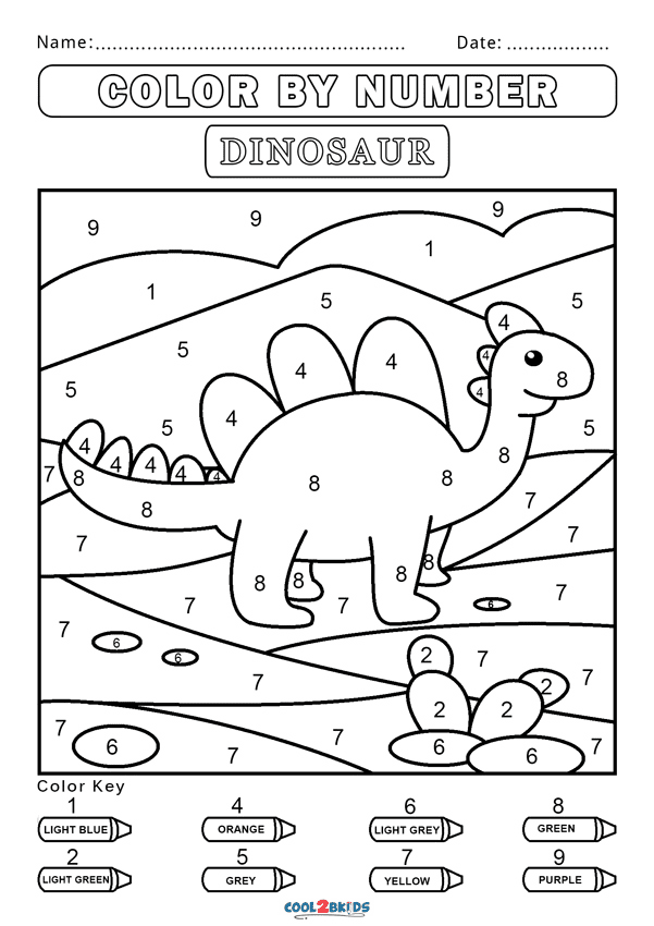 Color By Number Rose Coloring Page Free Printable Coloring Pages