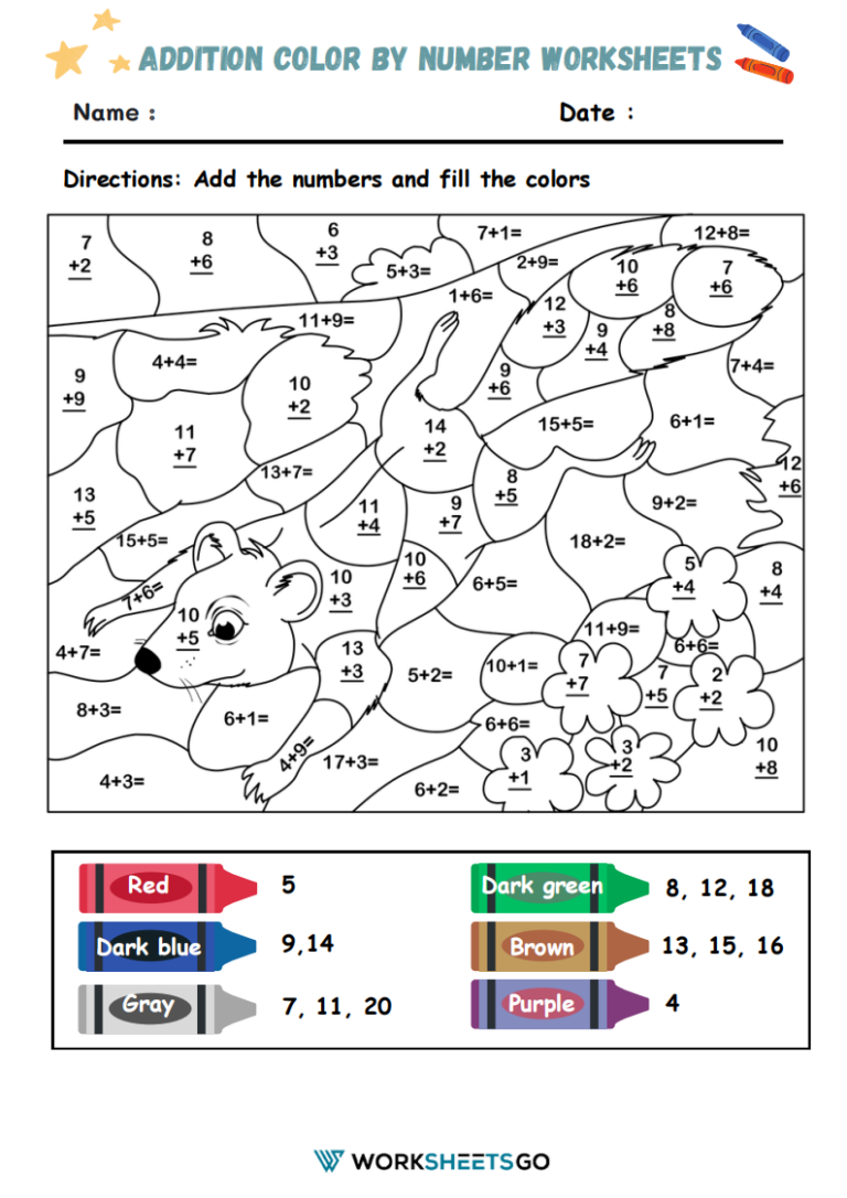 Color Green Worksheets WorksheetsGO