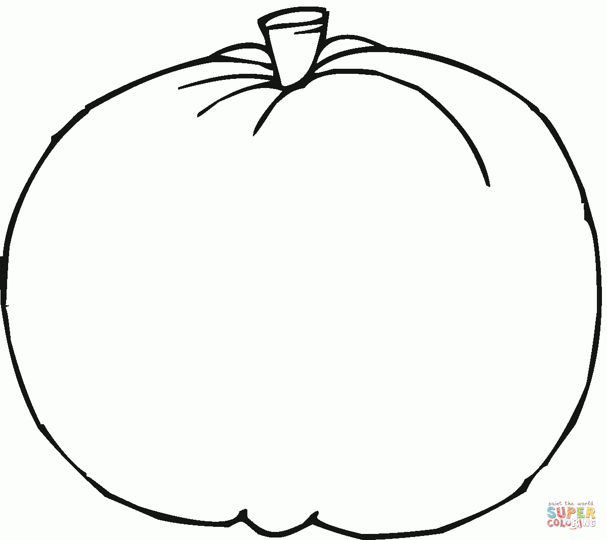 Printable Coloring Pages Pumpkins
