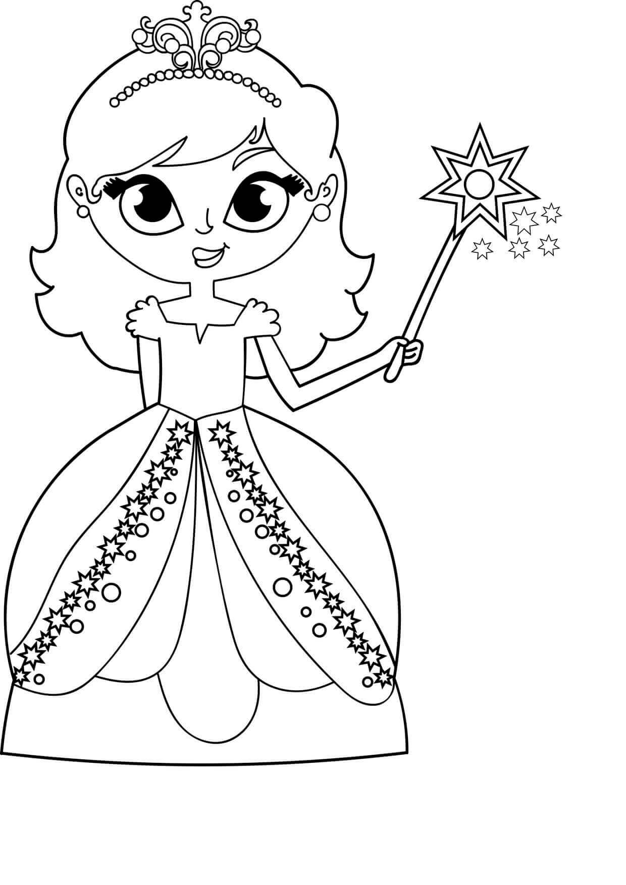 printable pictures to color for girls
