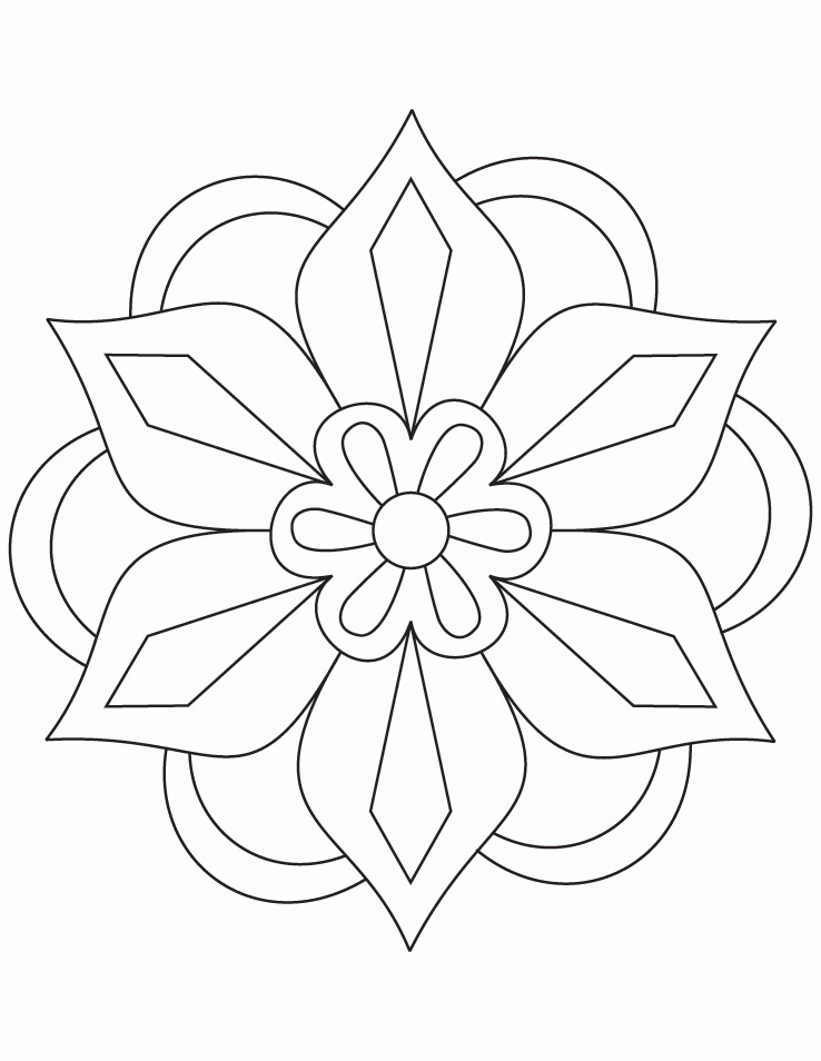 Coloring Pages Patterns Coloring Home