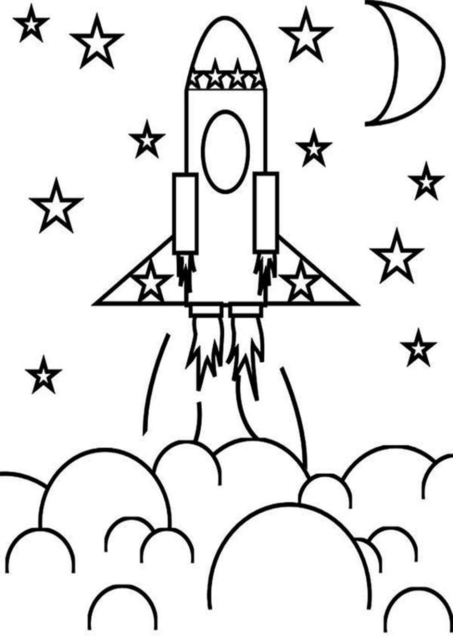 Coloring Pages Space