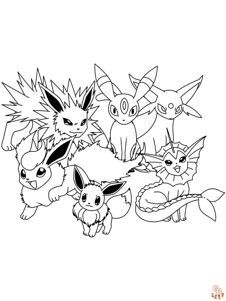 Coloringpage Fundraiser Pokemon Coloring Pages Printable Pokemon 