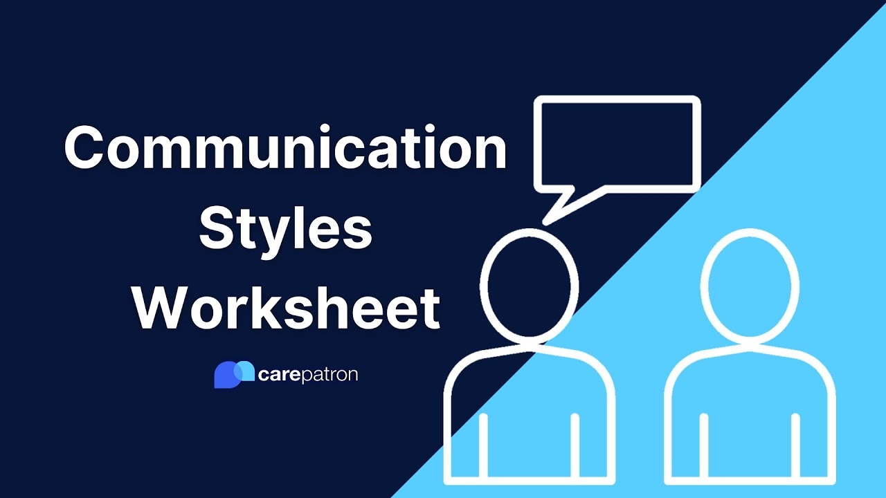 Communication Styles A Self Assessment Exercise Worksheets Library