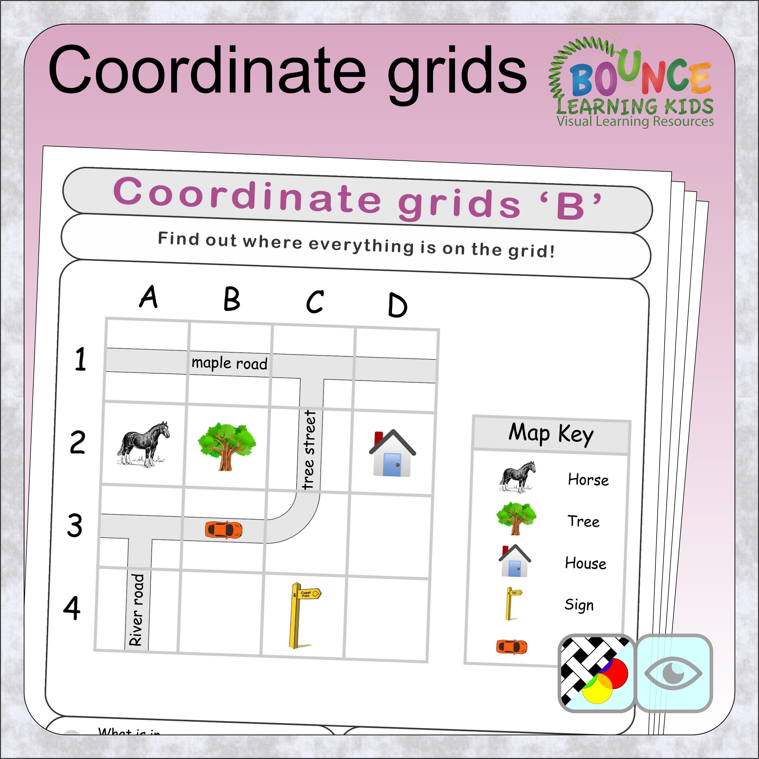 Coordinate Grid Worksheet Name Date PDF Shape Geometric