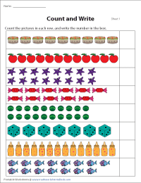 Counting To 20 Worksheets Worksheets Library