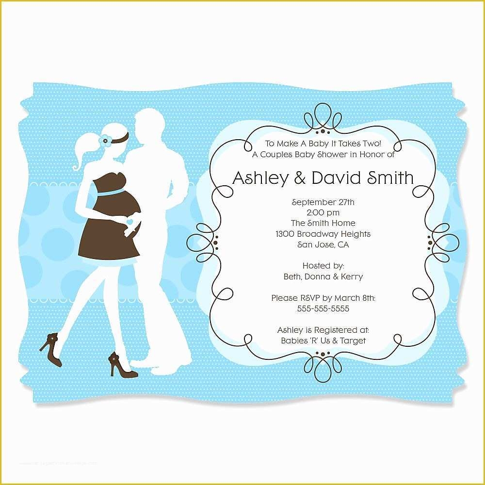 Couples Wedding Shower Invitations Templates Free Of Free Beach Party