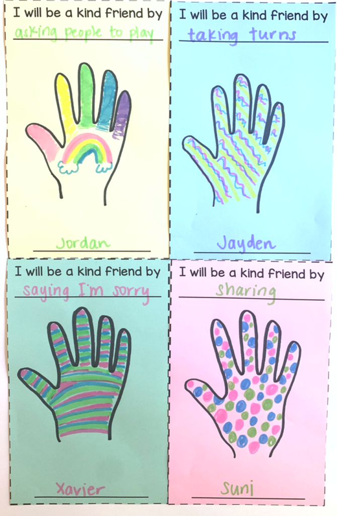 kindness crafts for toddlers printable