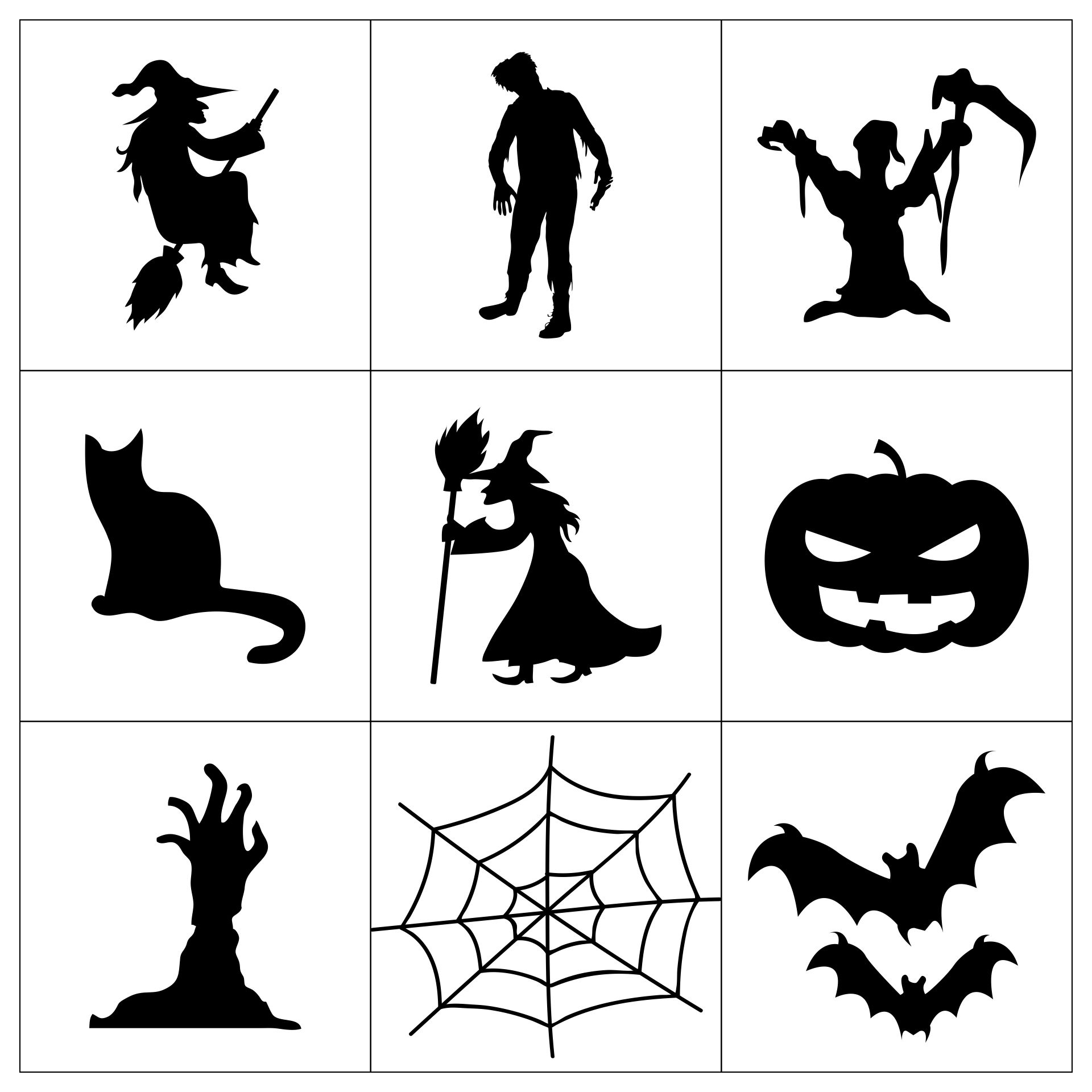 halloween templates free printable