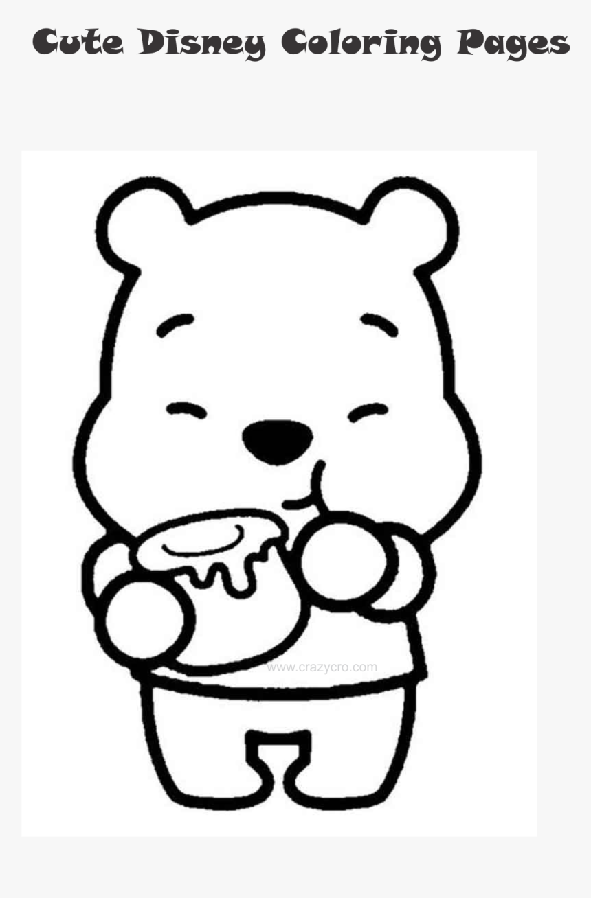 Cute Disney Character Coloring Pages Coloring Home Baysection