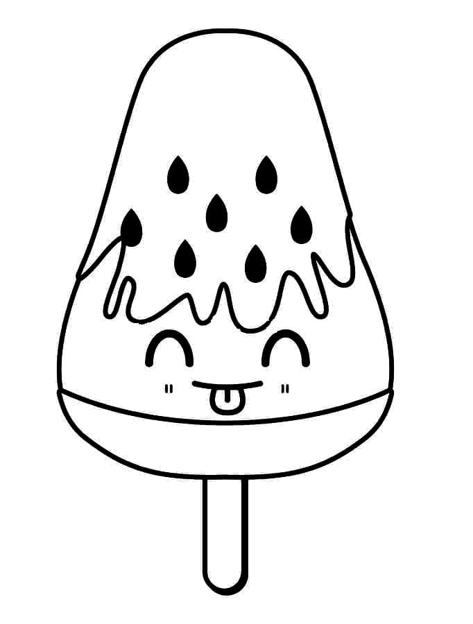Coloring Pages Of Popsicles