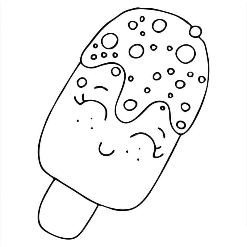 Cute Popsicles Coloring Page Free Printable Coloring Pages For Kids
