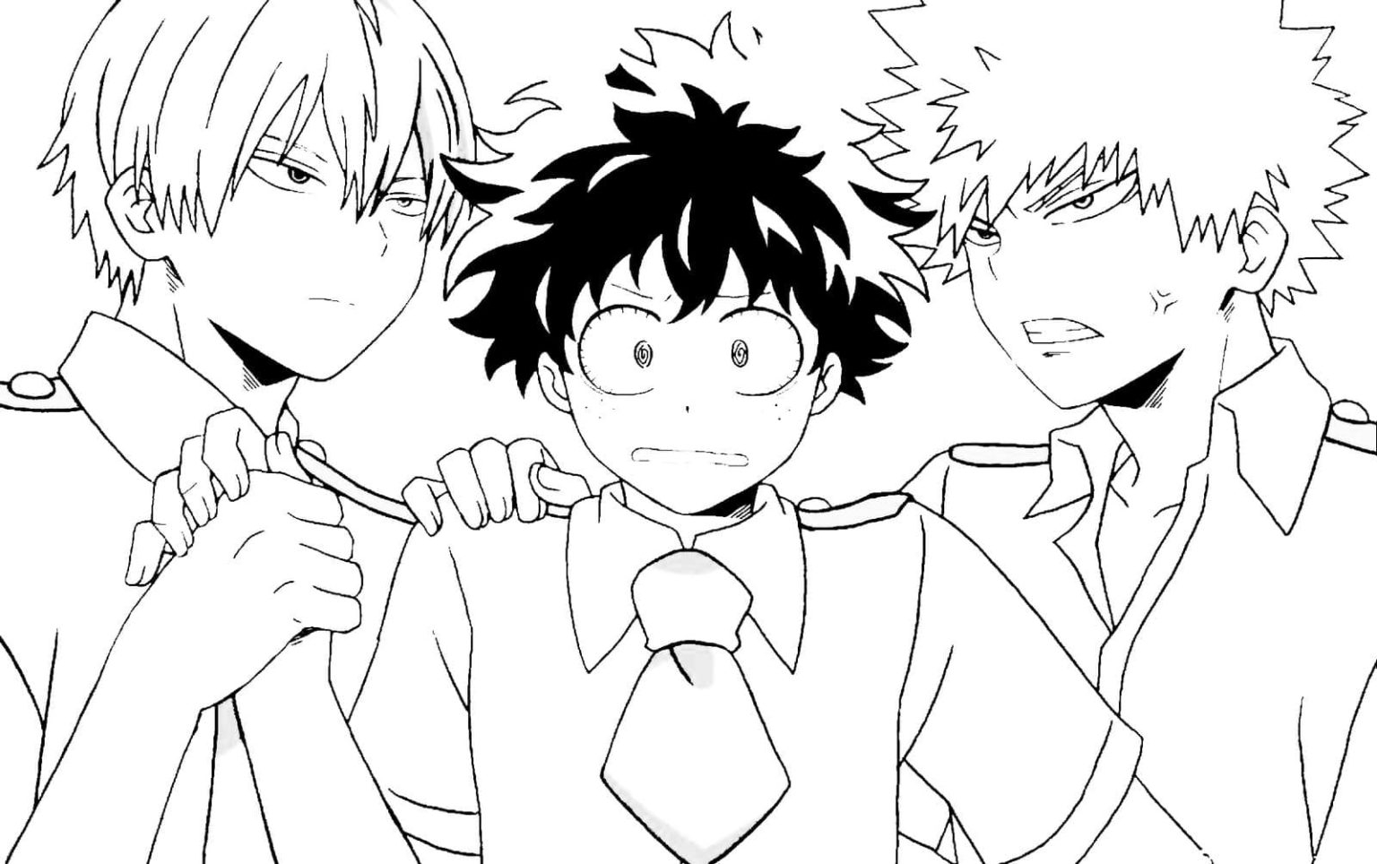 Deku Coloring Pages 60 Free Coloring Pages