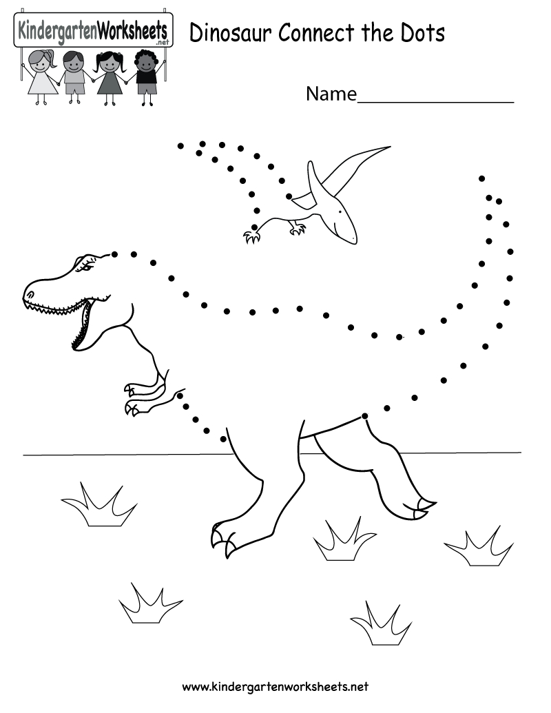 dinosaur pre k worksheets