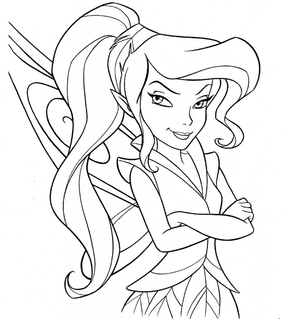 free printable coloring pages fairies