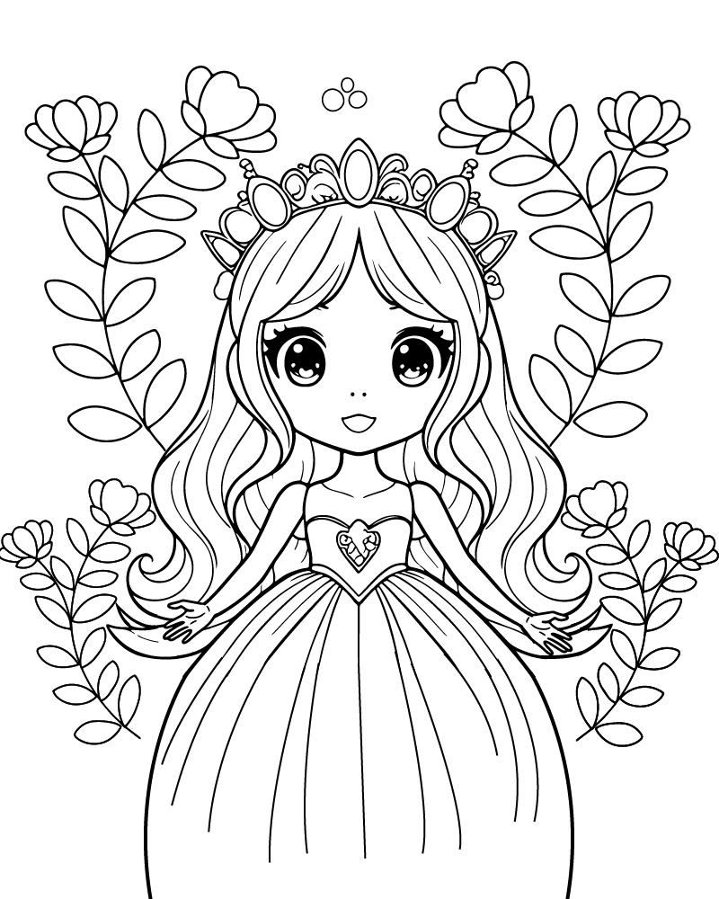 disney princess coloring pages free to print