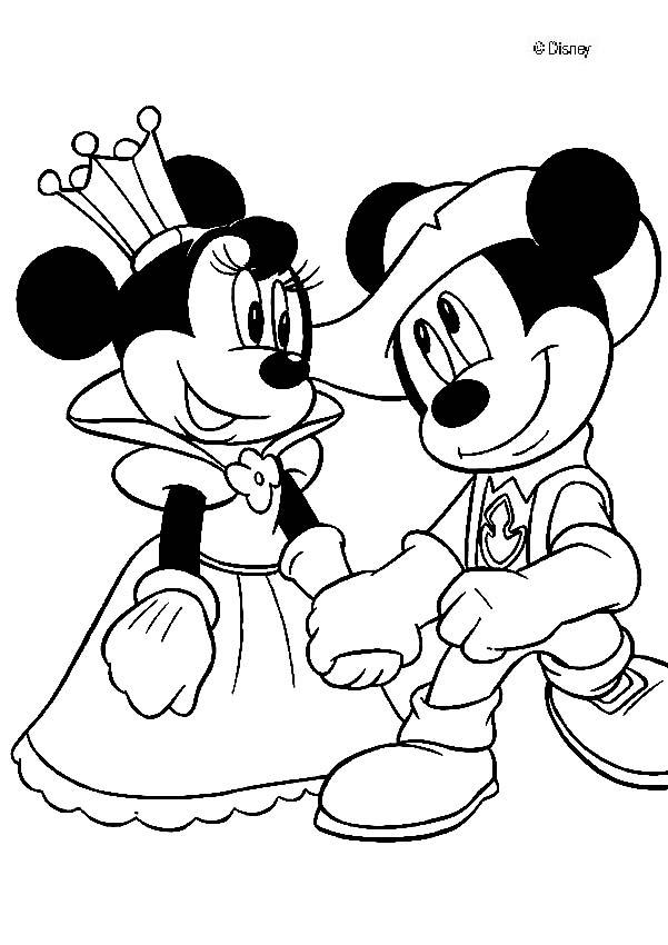 Disneyland Printable Coloring Pages Mickey Mouse Free Printable