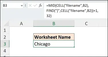 Display The Sheet Name In A Cell Excel Formula Computergaga