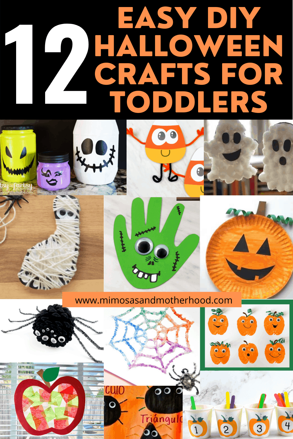 DIY Halloween Crafts For Toddlers