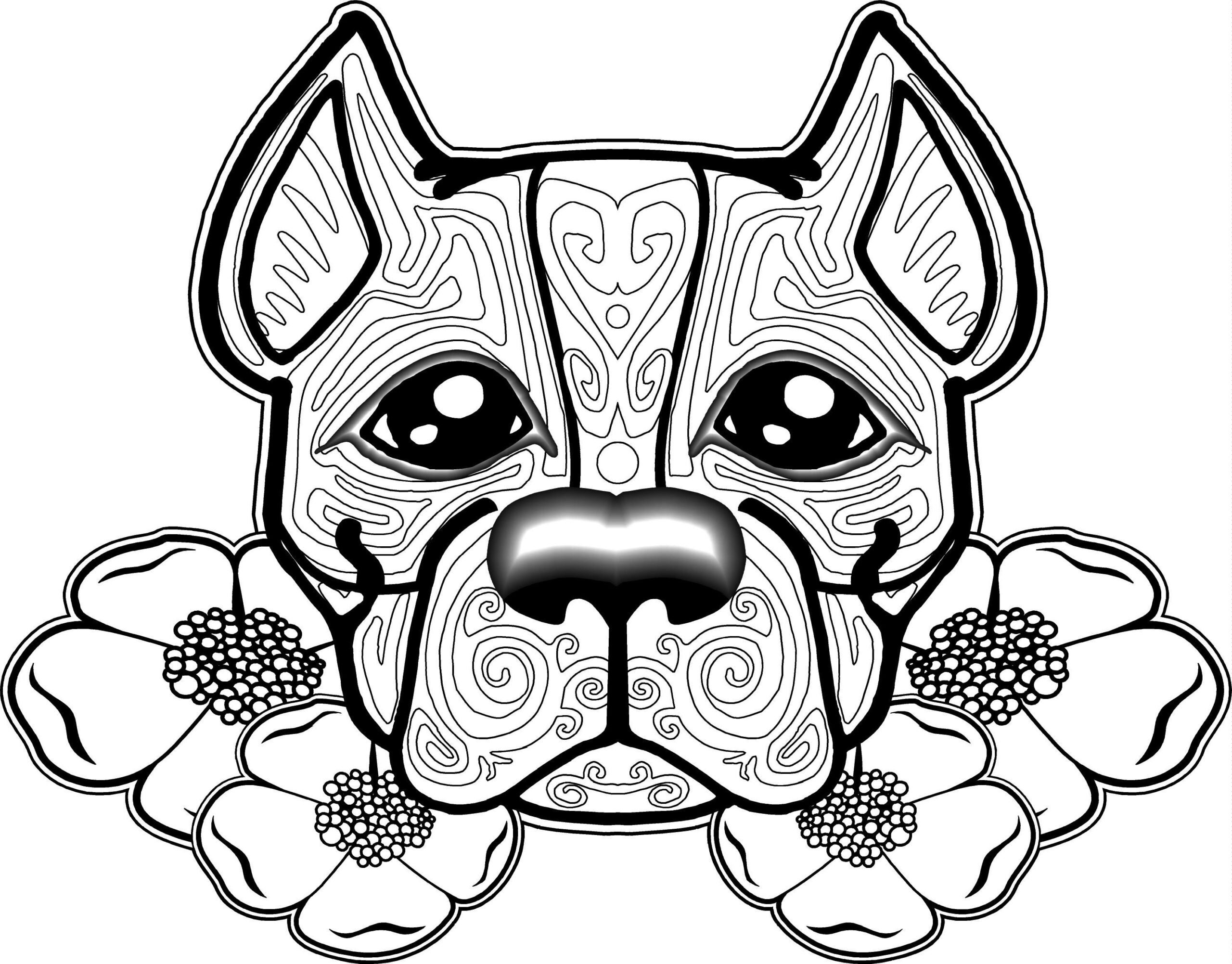 Dog Coloring Book Pages