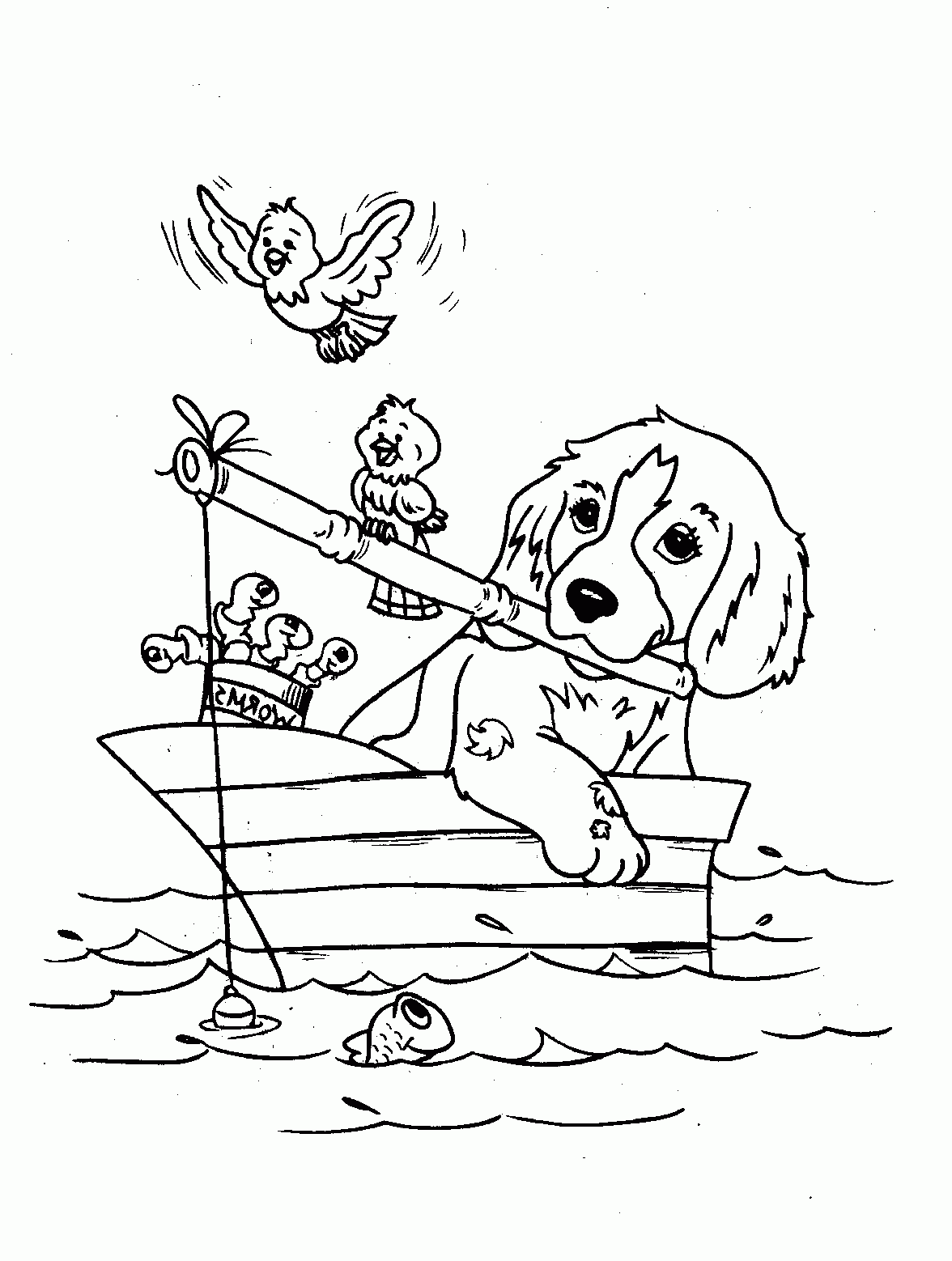 Dog Colouring Pages Printable