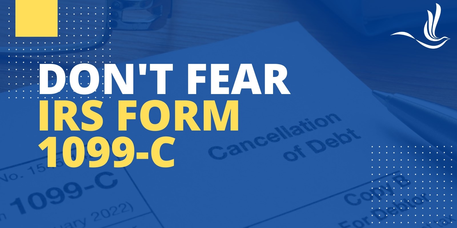 Dont Fear IRS Form 1099 C Optima Tax Relief Worksheets Library