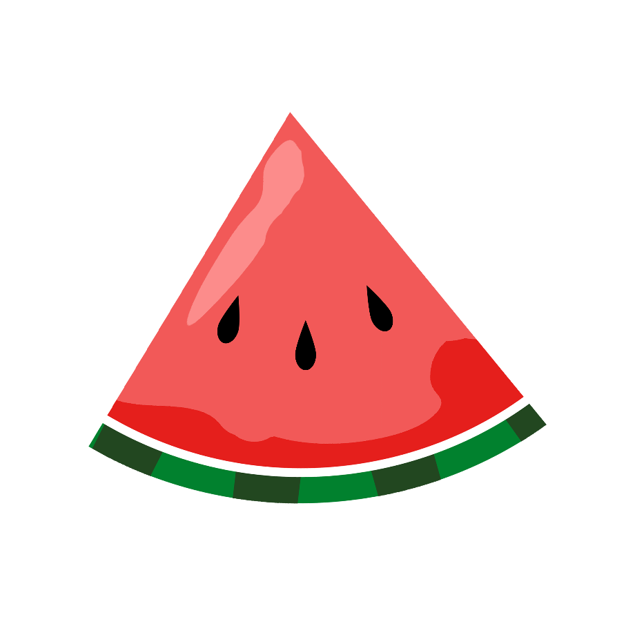 Download High Quality Watermelon Clipart Printable Transparent PNG 