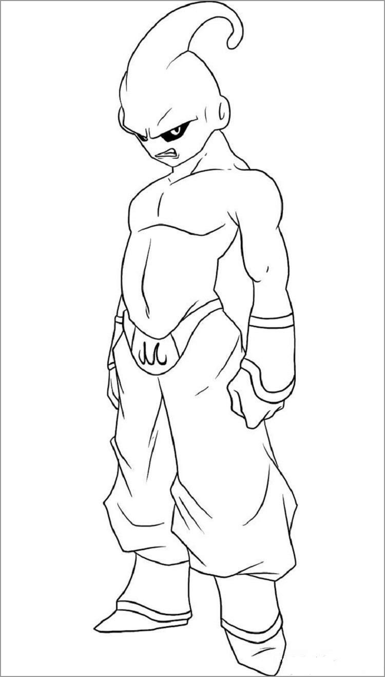 Coloring Pages Of Dragon Ball Z
